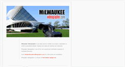 Desktop Screenshot of milwaukeevideographer.com